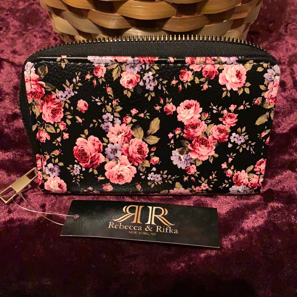 Gorgeous floral wallet